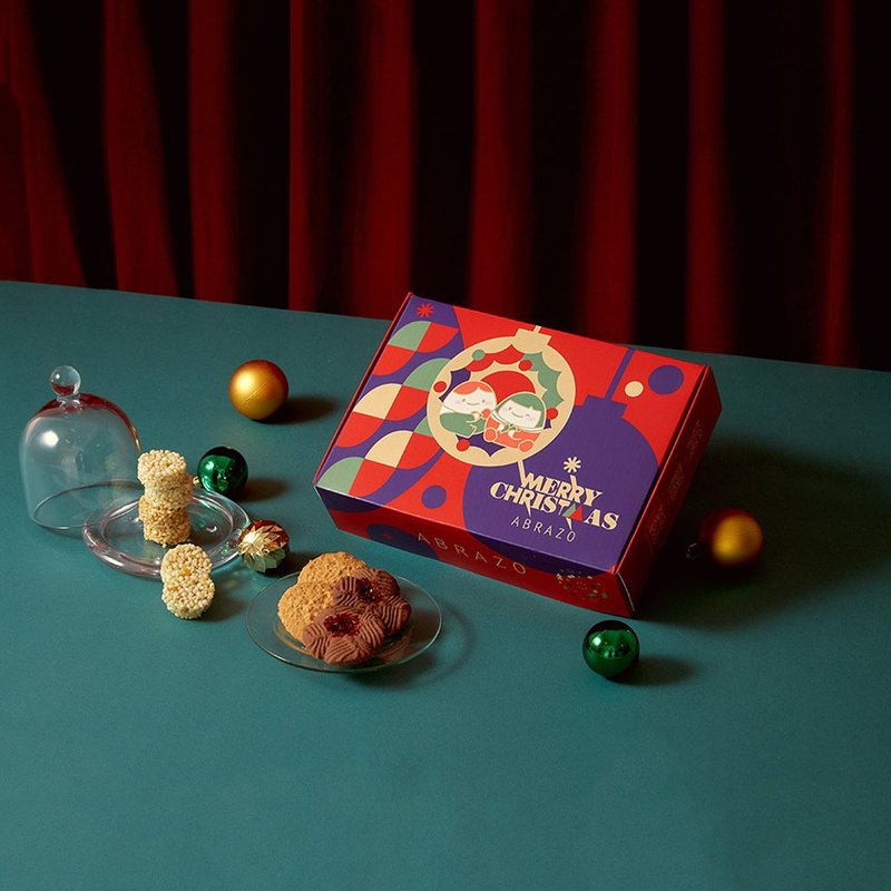 【爱不啰嗦】莓好时光饼干礼盒 - 圣诞节期间限定 - 手工饼干 - 其他材质 