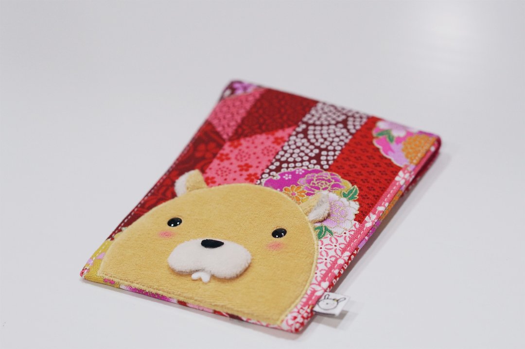 Bucute缎布红包袋/新年/特别限量/马林鼠/手工/恭喜发财 - 红包/春联 - 聚酯纤维 红色