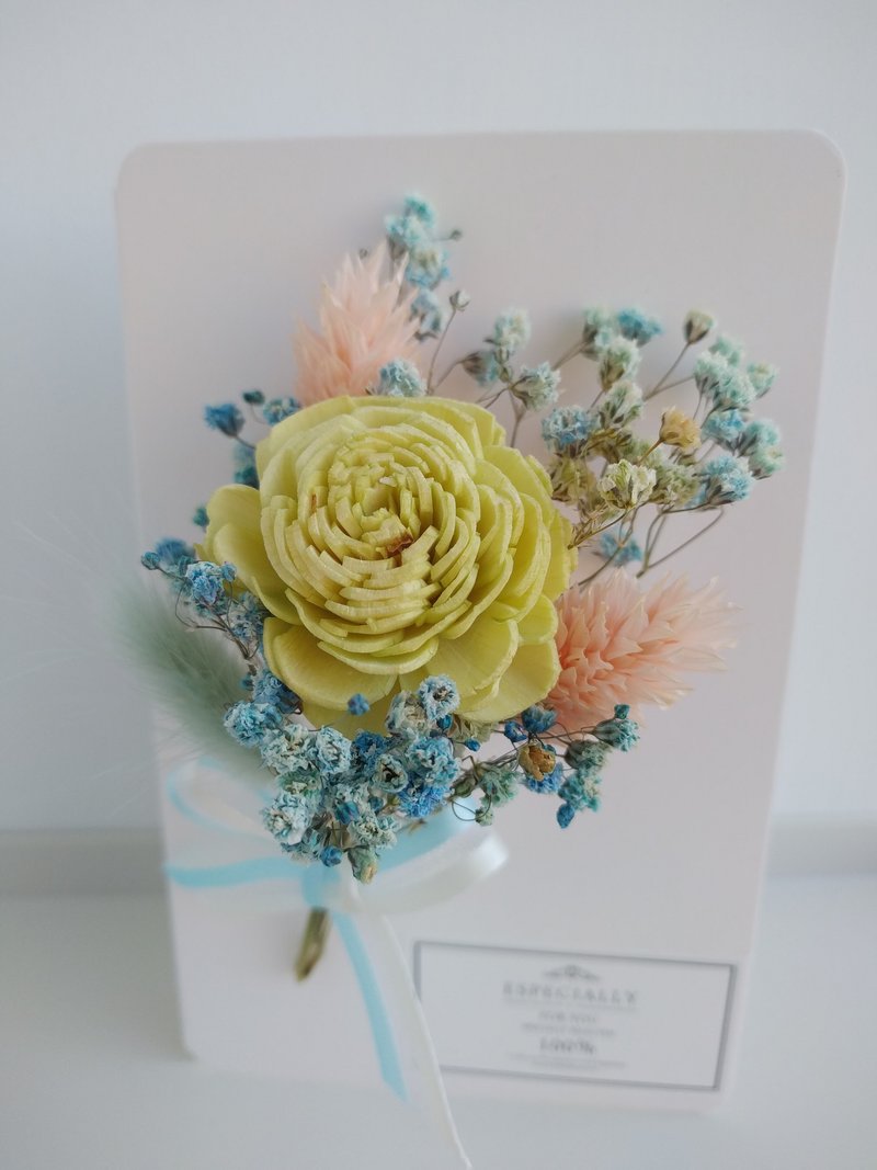 漫森态 干燥花卡 不凋花 干燥花 卡片 - 衣柜/鞋柜 - 植物．花 多色