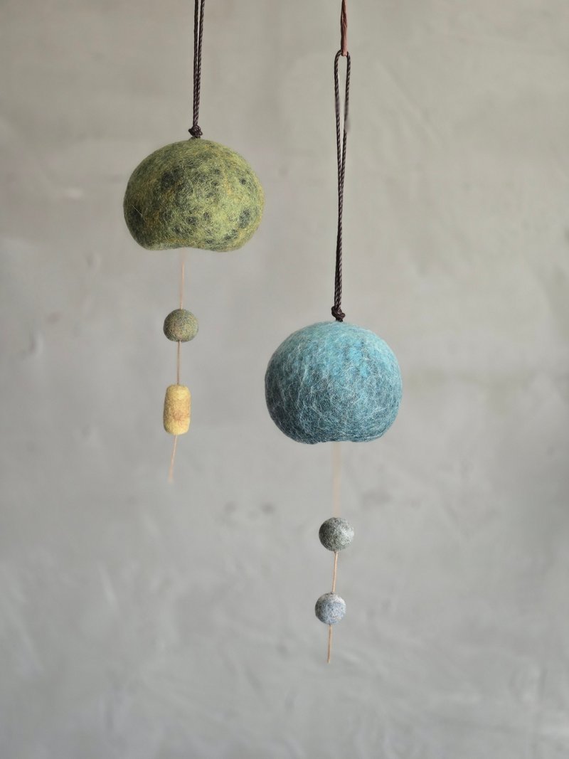 羊毛毡风铃体验课 - 编织/羊毛毡/布艺 - 羊毛 