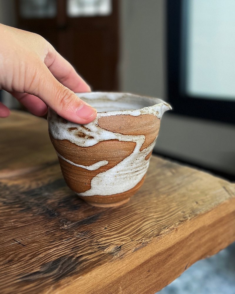 流白 茶海 公道杯 二一零  | 陶器皿 - 茶具/茶杯 - 陶 白色