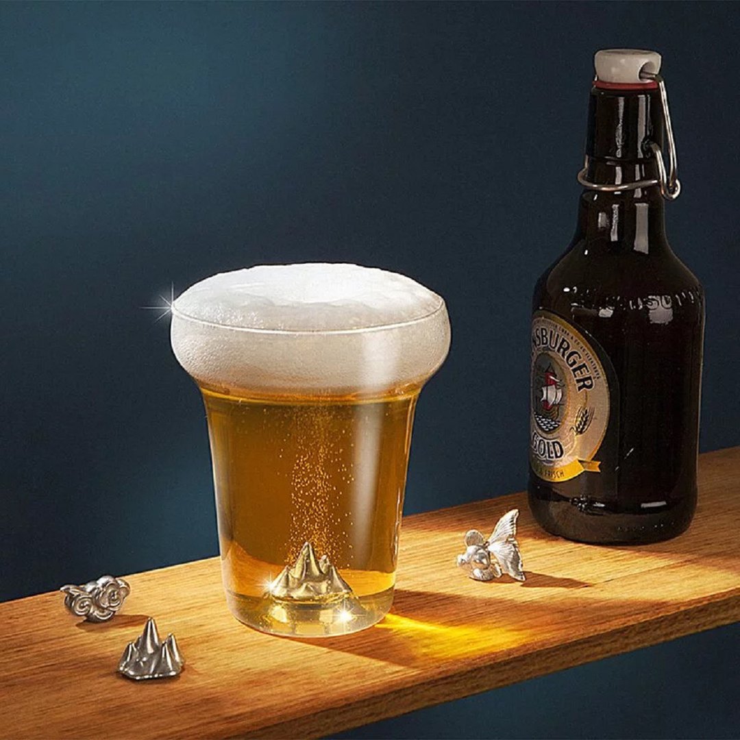 WOO醒酒杯-公仔单入-不含玻璃引力杯 - 酒杯/酒器 - 其他金属 