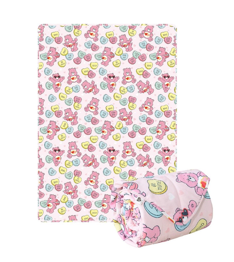 Care Bears BeMine 轻柔冷气被 (CR801SQQ) - 被子/毛毯 - 聚酯纤维 多色