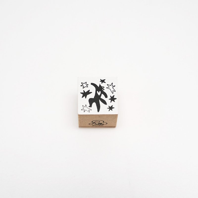 狐吉博物馆系列 Huchii Museum 飞翔狐吉 | 单颗印章 - 印章/印台 - 木头 