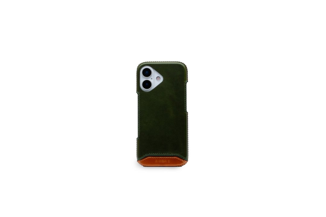 iPhone 17 经典系列-磁吸手机皮套-苏格兰绿 - 手机壳/手机套 - 真皮 绿色