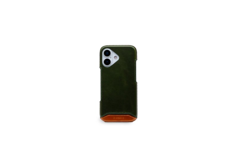 iPhone 17 经典系列-磁吸手机皮套-苏格兰绿 - 手机壳/手机套 - 真皮 绿色