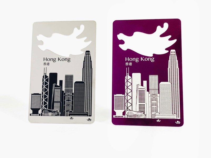 开瓶卡│2色│香港│附强力磁铁当冰箱贴 - 其他 - 不锈钢 紫色