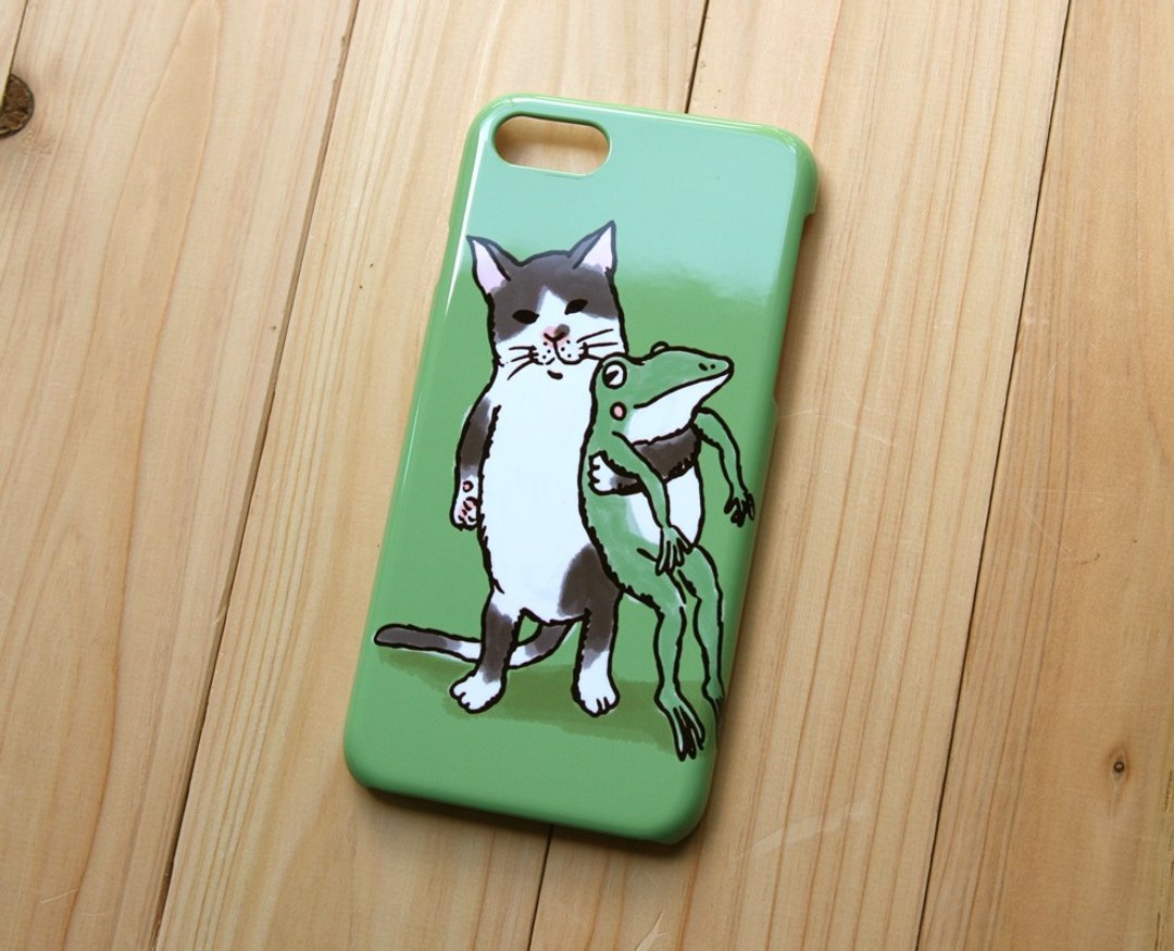 iPhone Case Big Nakayoshi Green - 其他 - 塑料 绿色