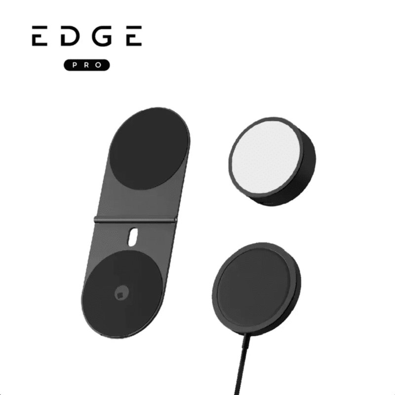 MagSafe磁吸 手机.平板.车用支架 /石墨黑 /套组 -EDGE PRO - 手机配件 - 其他材质 黑色