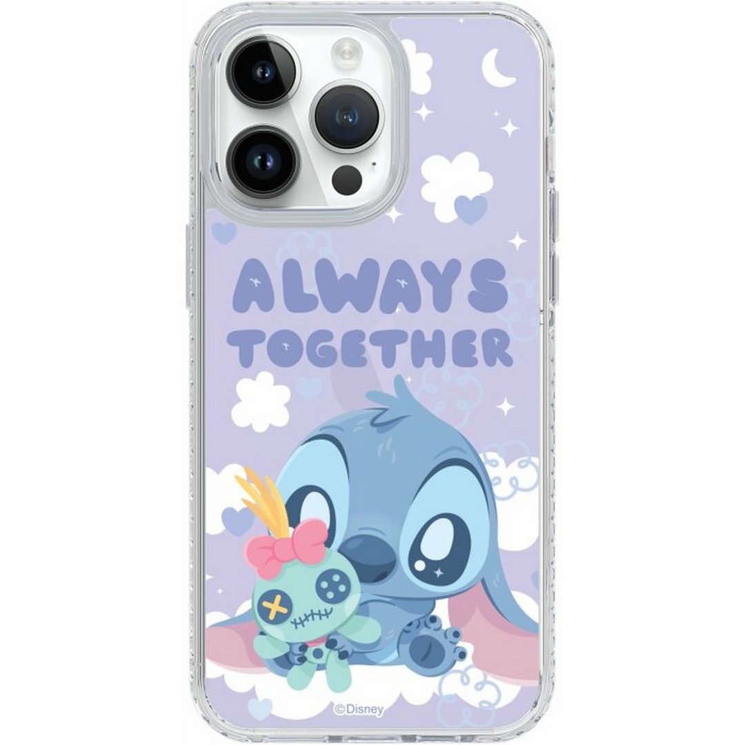 迪士尼 史迪奇iPhone16 Samsung S25 气垫标准防摔镜面手机壳 - 手机壳/手机套 - 塑料 多色