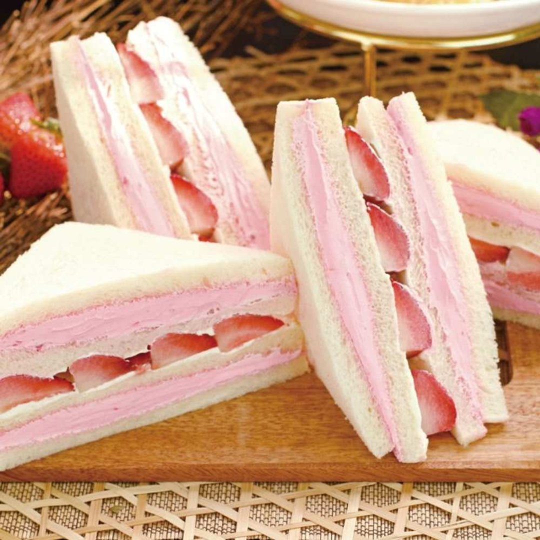 【美食村】大湖草莓三明治 任选12/24/36入(含运) - 蛋糕/甜点 - 新鲜食材 绿色