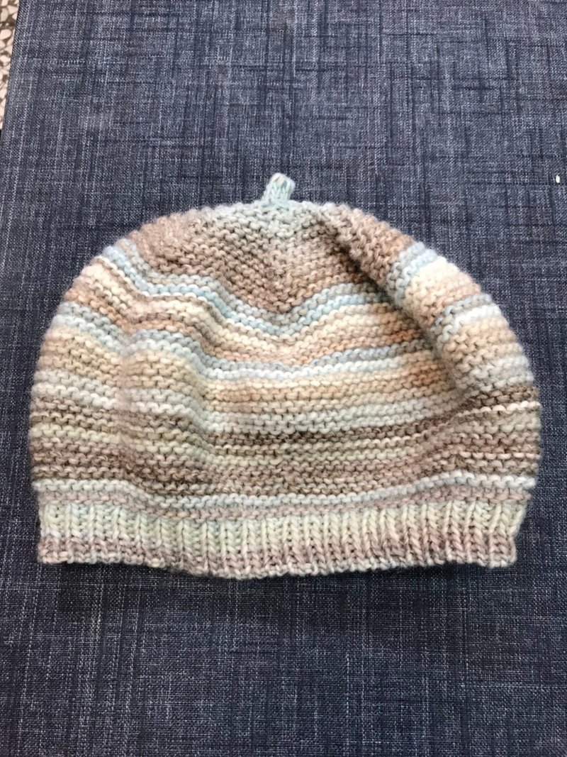 ChiChi手作-缤纷贝蕾毛线帽-毛线编织毛帽 - 帽子 - 羊毛 多色