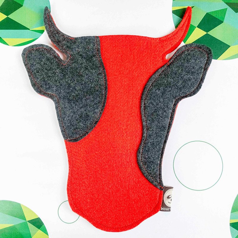 超大乳牛头红包袋 - 红包/春联 - 聚酯纤维 红色