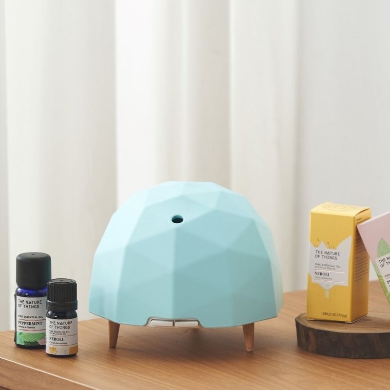 Solenn极地水母香氛仪|冰晶蓝|超长20小时扩香/智慧定时/世界专利 - 香薰/精油/线香 - 其他材质 