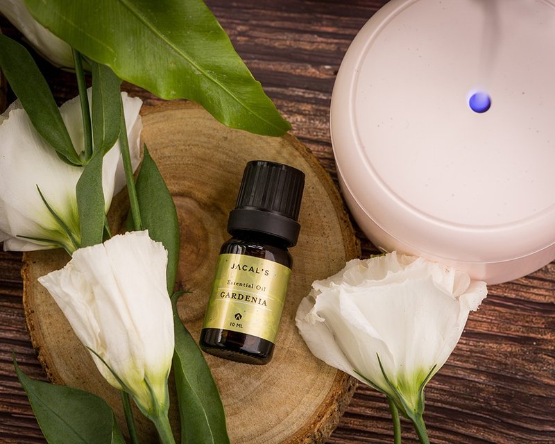 JACALS暖暖栀子花精油(水氧机)10ml - 香薰/精油/线香 - 玻璃 橘色