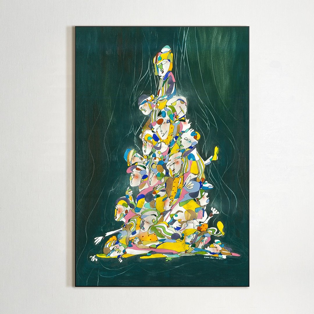 浮屠塔 / Lara Chen.插画.挂画.公平交易.家居布置.空间装潢 - 海报/装饰画/版画 - 防水材质 