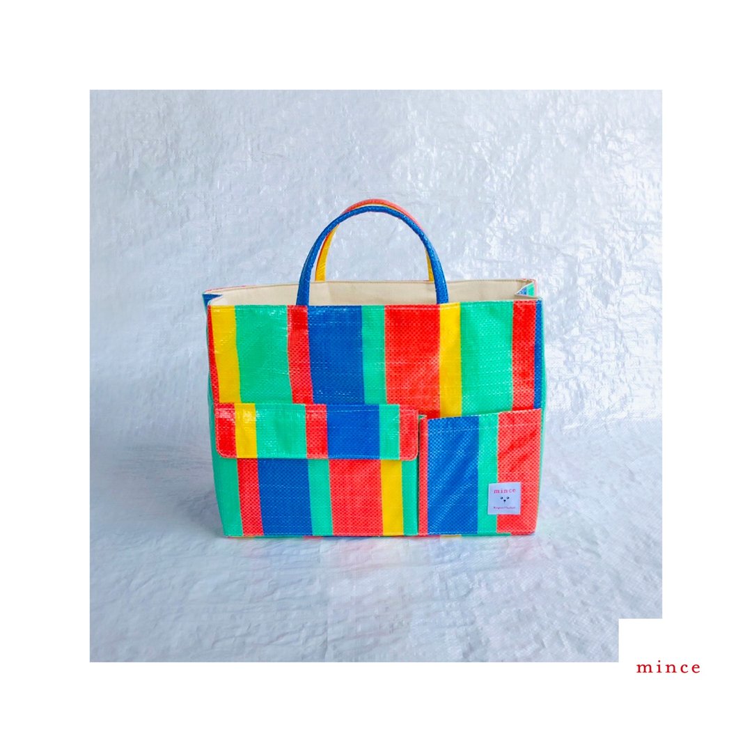 Pocket bag - 手提包/手提袋 - 塑料 多色