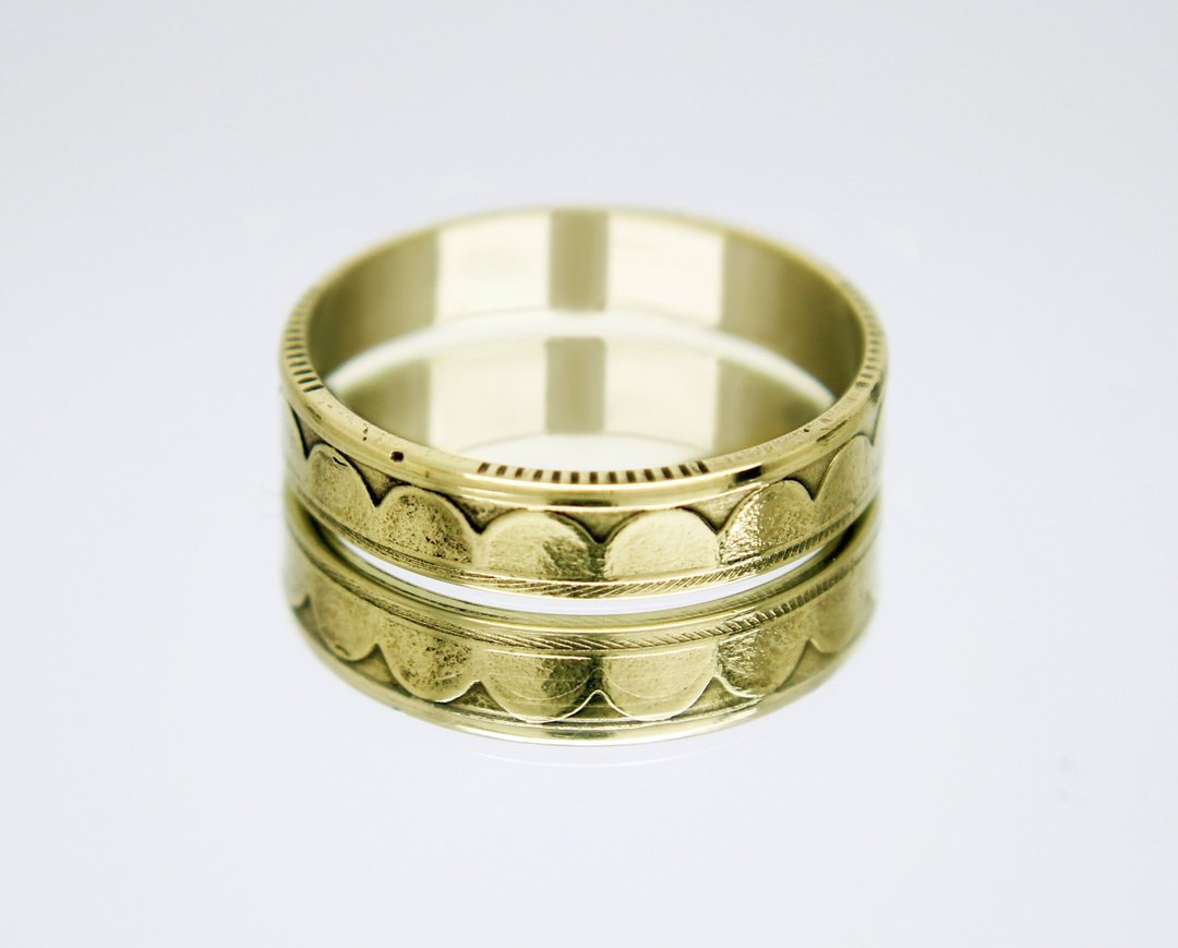 Armenia Coin Ring 500 dram 2003 coin rings for men coin rings for women - 戒指 - 其他金属 