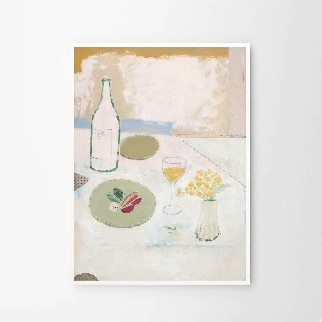 【原版海报】Max Ososki | Fleurs Jaunes - 海报/装饰画/版画 - 纸 