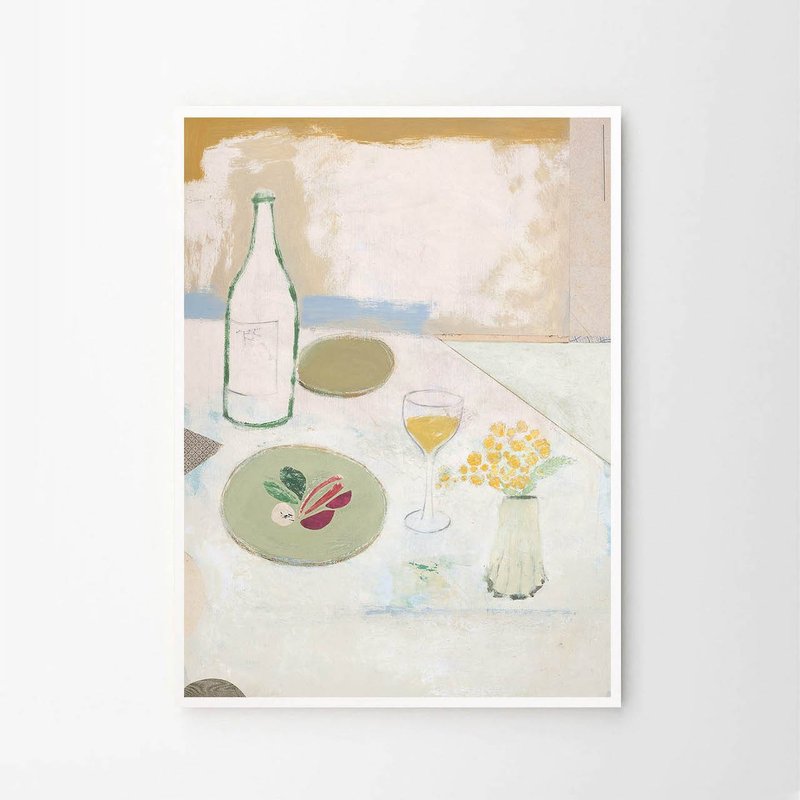 【原版海报】Max Ososki | Fleurs Jaunes - 海报/装饰画/版画 - 纸 