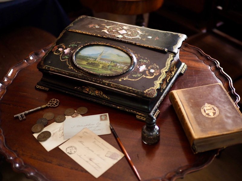 法国手绘写字台 - 收纳用品 - 木头 