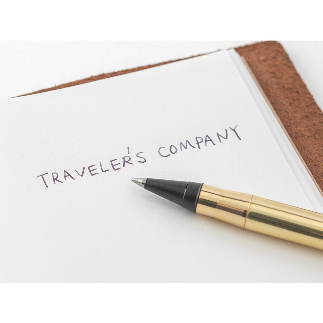 Traveler's Notebook黄铜系列经典再现 - 钢珠笔 FACTORY GREEN - 钢珠笔 - 铜/黄铜 绿色
