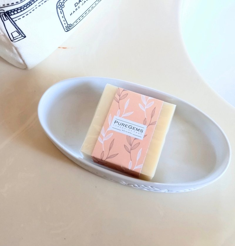 PUREGEMS 左手香。广藿香 山鸡椒。手工皂 || 一般及油性肤质适用 - 肥皂/手工皂 - 其他材质 绿色