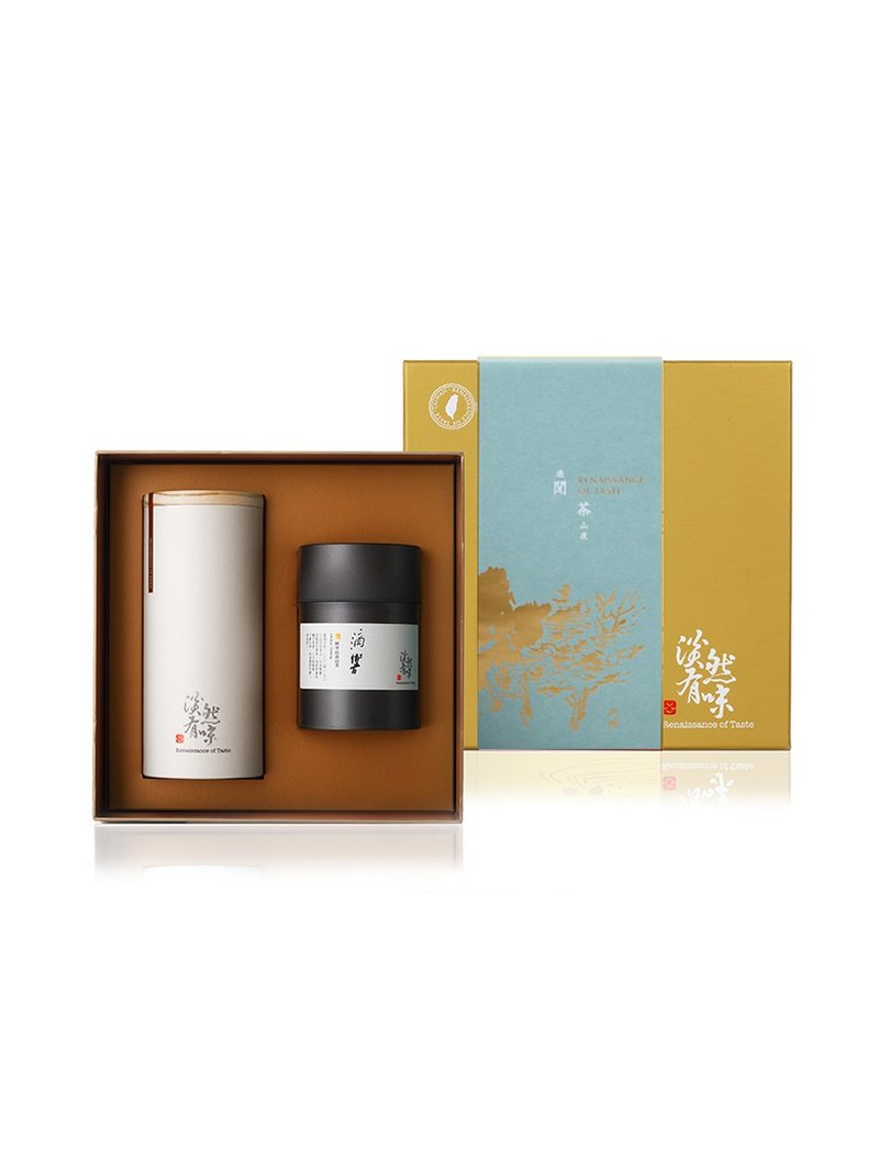 清露 茶叶礼盒/中秋礼盒/食品界米其林奖/长辈礼盒 - 茶 - 纸 金色