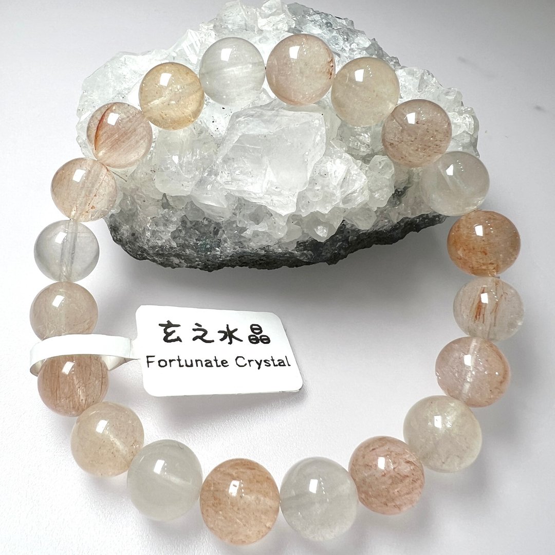 粉兔毛手串 | 水晶 | 水晶手串 | 水晶手链 | 水晶手链 - 手链/手环 - 水晶 粉红色