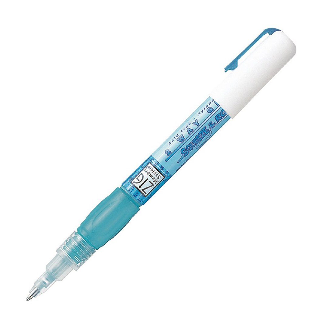 【Kuretake 日本吴竹】ZIG 干湿两用胶水笔 圆珠笔头 - 其他 - 塑料 透明