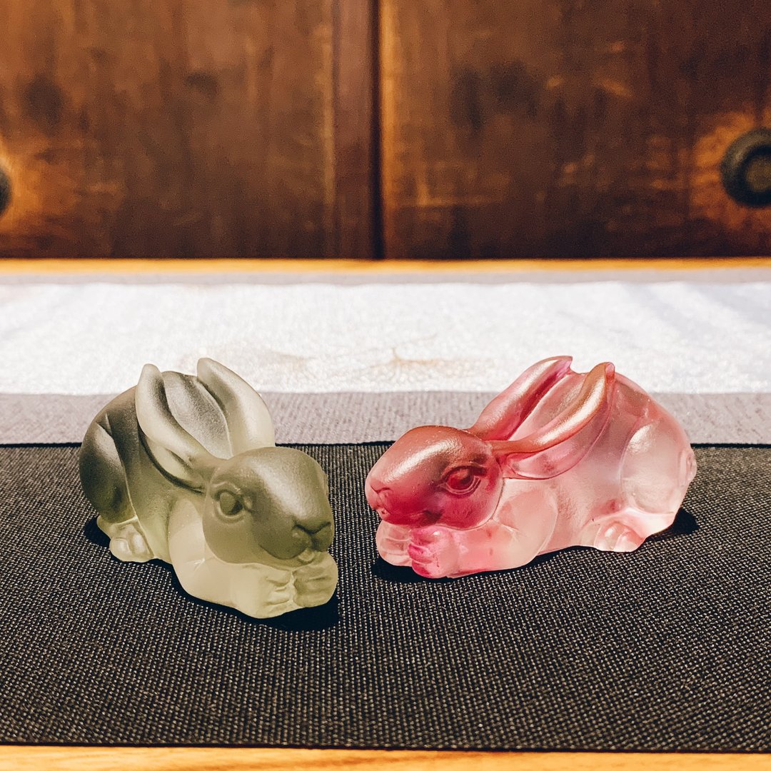 琉璃 卧兔 茶枕 - 茶具/茶杯 - 琉璃 