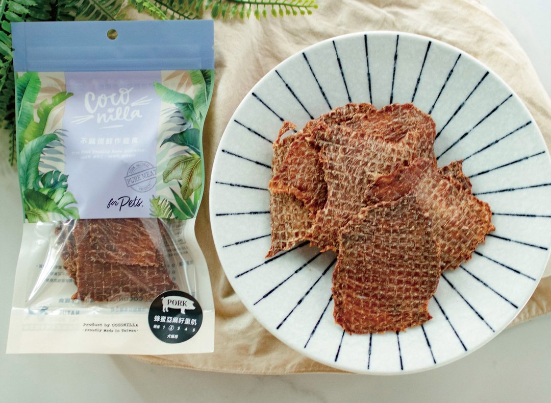 【宠物手工零食】蜂蜜亚麻籽里肌 65g | COCONILLA口口迷 - 零食/点心 - 新鲜食材 金色