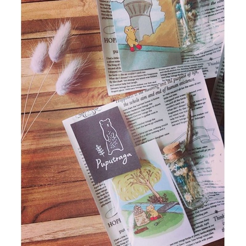 /Puputraga/花草季节/ 干燥软木玻璃圣诞礼物 - 植栽/盆栽 - 植物．花 透明