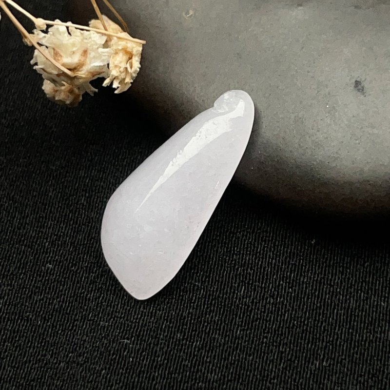 冰紫罗兰翡翠福瓜 | 天然缅甸玉翡翠A货 | 送礼 - 金工/饰品 - 玉石 紫色