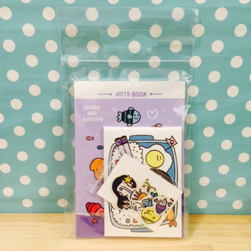 心动 / A套餐(笔记本+贴纸) - 笔记本/手帐 - 纸 多色