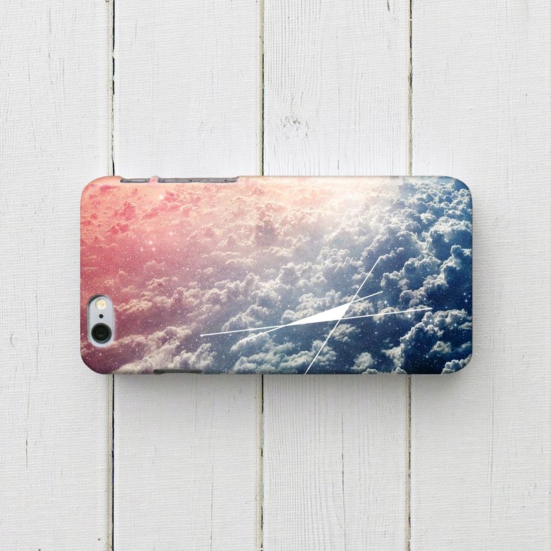 OneLittleForest - 原创手机保护壳- iphone 8, iPhone 7, iPhone 6 , iPhone SE- 星云-几何 - 手机壳/手机套 - 塑料 红色