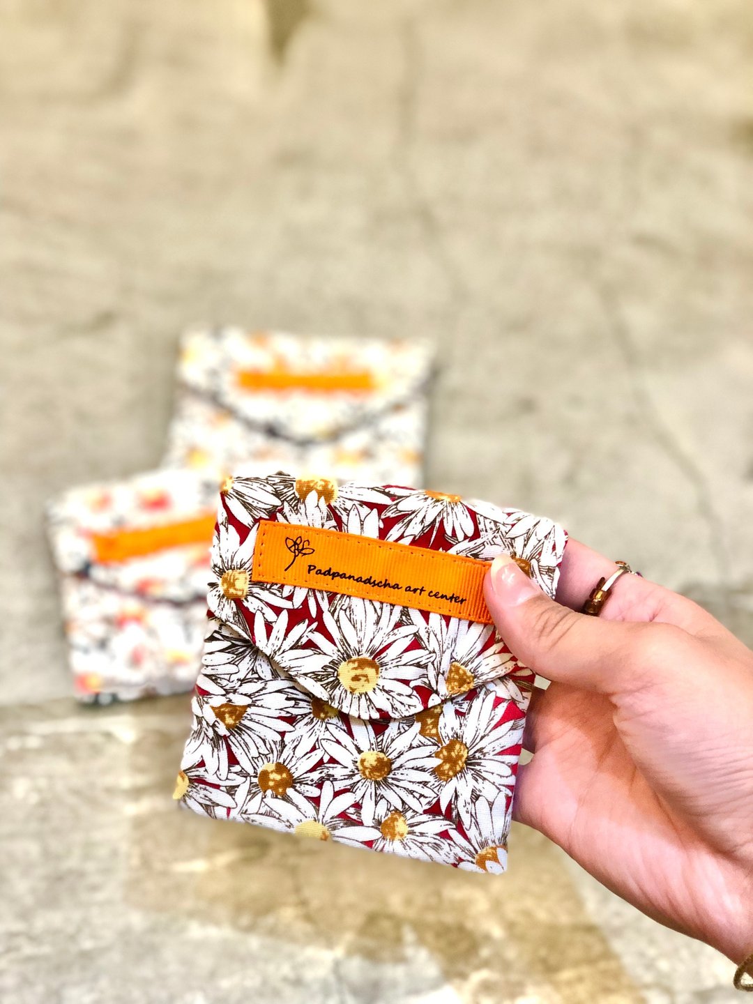 双层零钱包大小(3入/组/尺寸随机)  万用/外出/环保 台湾手工 - 零钱包 - 棉 