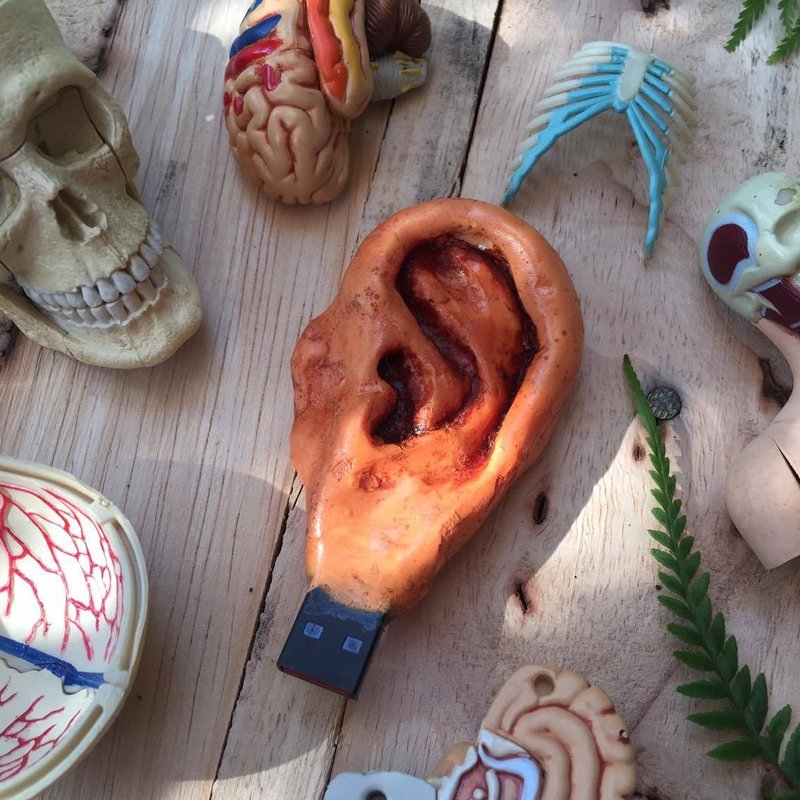 Van gogh ear USB flash drive - U盘 - 其他材质 多色