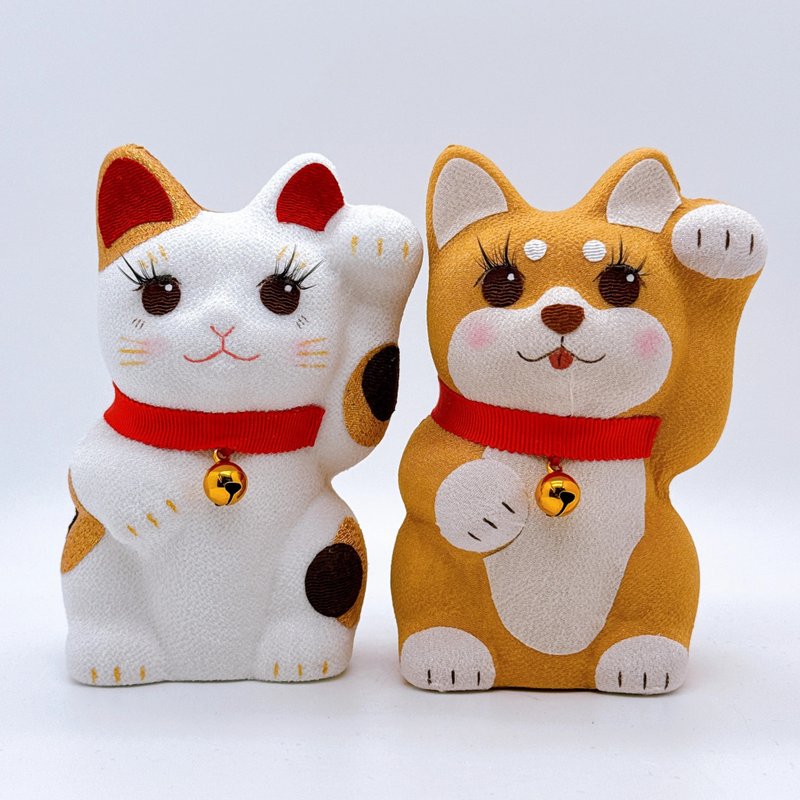 【睫运福宠】日本眼睫毛招财猫 - 摆饰 - 其他人造纤维 多色