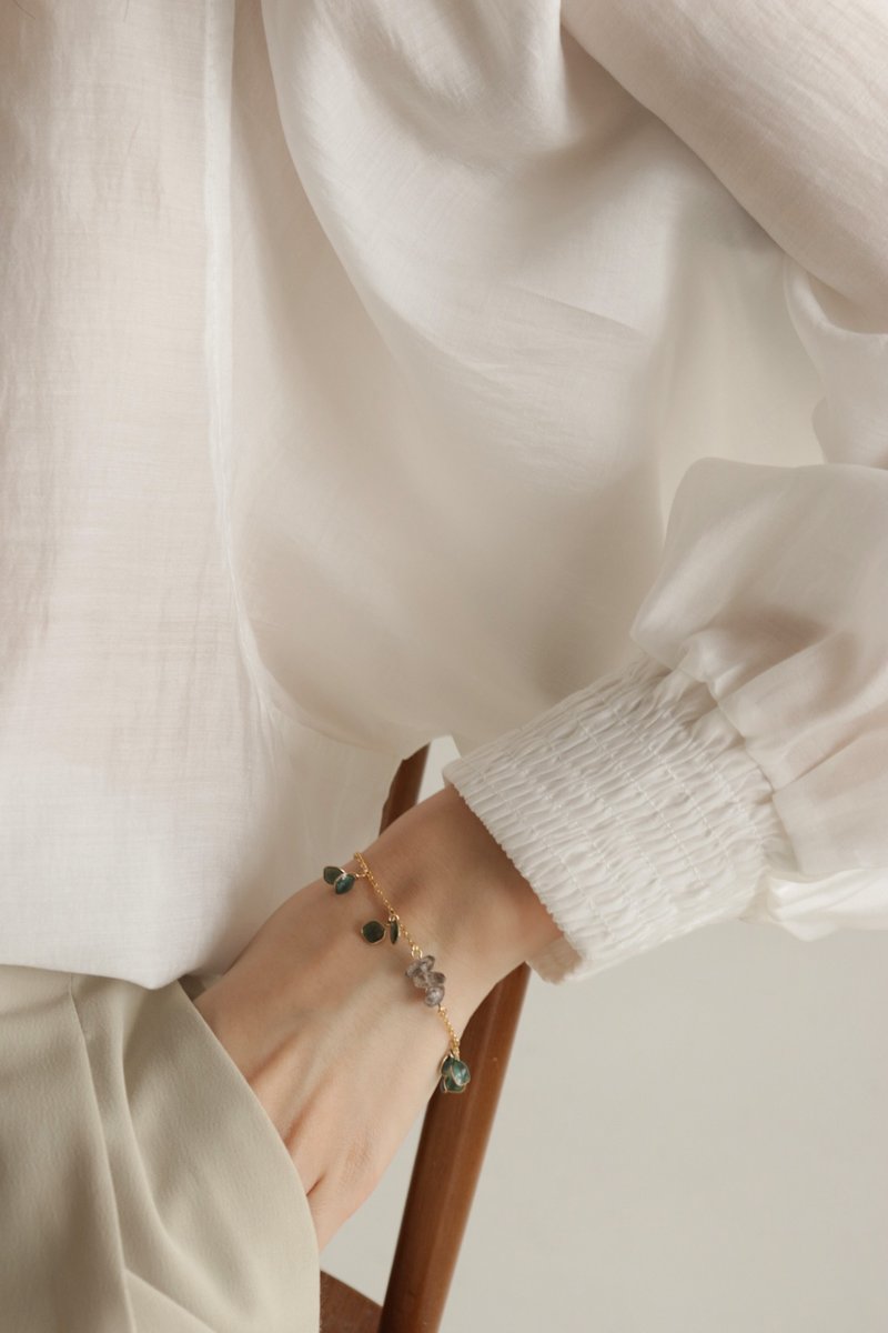 圣诞鹿铃响手链 - 手链/手环 - 树脂 绿色