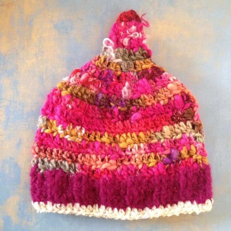 Flame on the snow surface Ⅿ - 帽子 - 棉．麻 