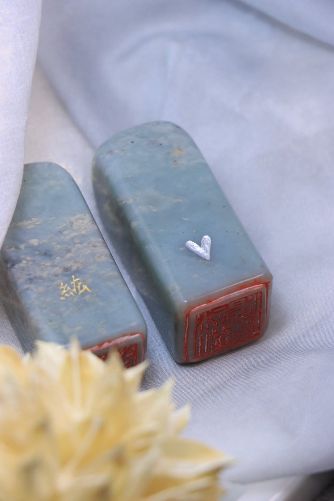 【日好・结婚对章】作品范本 - 印章/印台 - 石头 多色