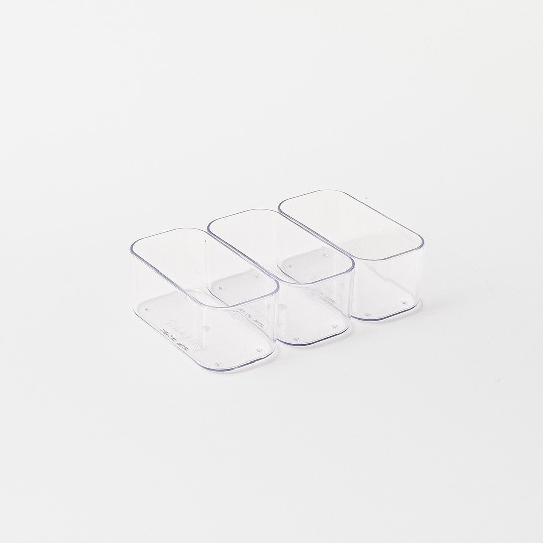Latchlok&Click 系列保鲜盒通用配件 - 分隔盒 (3 入) - 便当盒/饭盒 - 塑料 透明