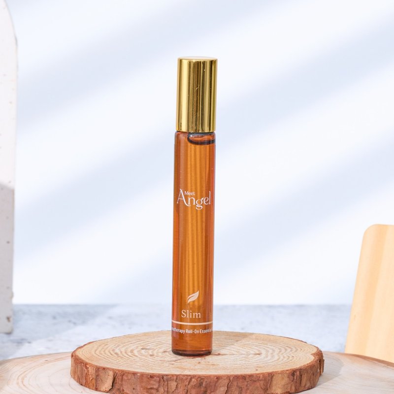 轻盈柔软Slim | 芳疗滚珠精油 | 轻盈曼妙 自信美人 - 香薰/精油/线香 - 精油 金色