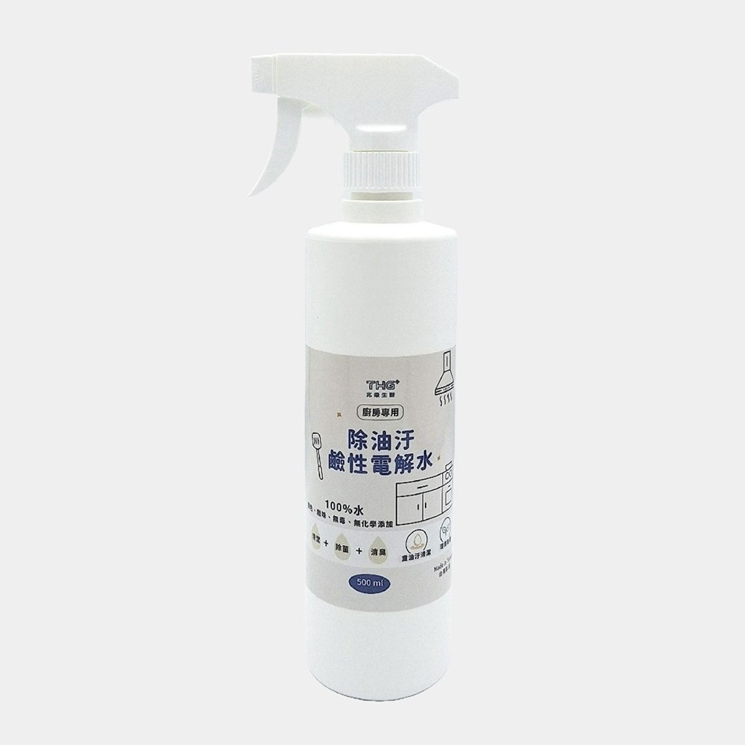500ml 除油污碱性电解水 重油污清洁剂 厨房清洁专用 - 其他 - 其他材质 透明