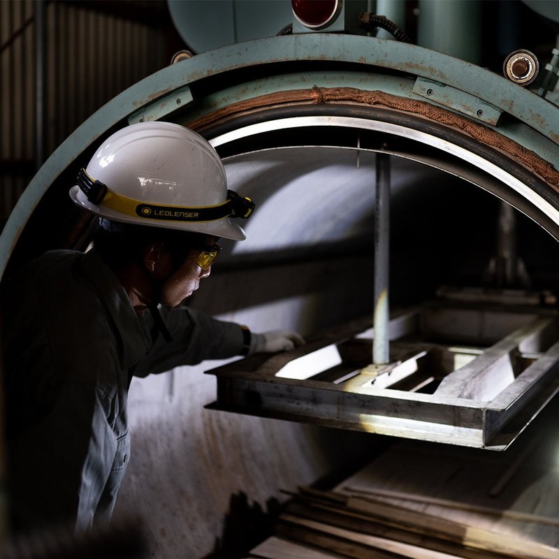 德国Ledlenser iH5 工业用伸缩调焦头灯 - 露营用品 - 铝合金 