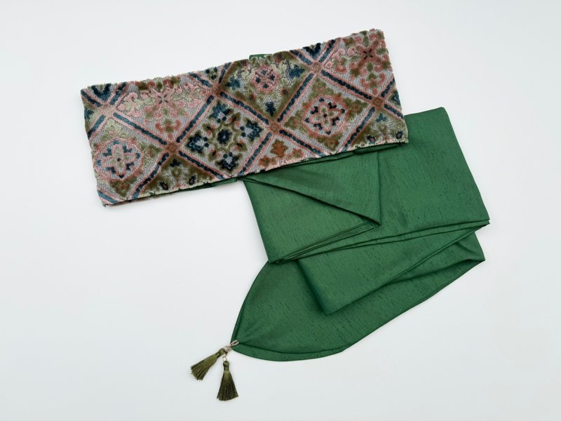 SASH 织带 砖绿色 - 其他 - 聚酯纤维 绿色