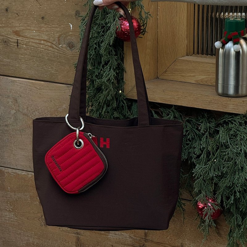 Stan&Co 节日单肩包/防泼水小包/便当袋内含水壶袋/A-Z字母可 - 手提包/手提袋 - 尼龙 