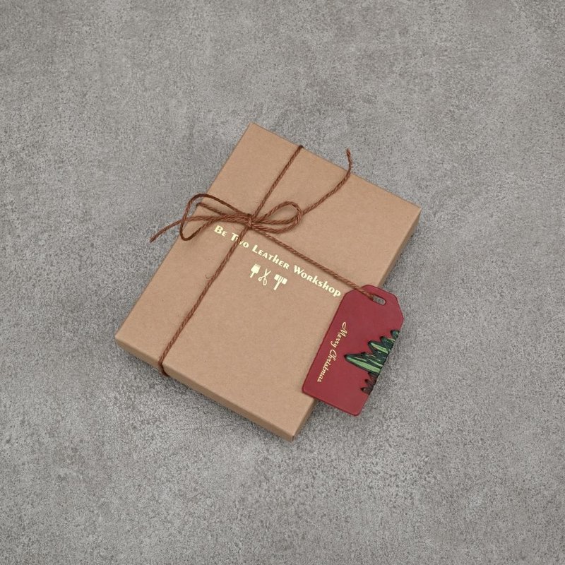 【加购圣诞礼物】升级真皮圣诞包装礼盒 - 纸盒/包装盒 - 真皮 多色