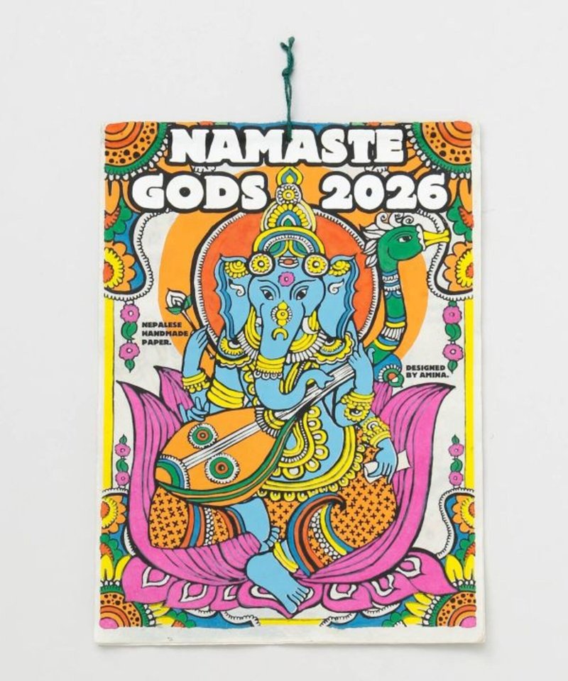 【热门预购】2026 印度神话月历 NSSP5305 - 墙贴/壁贴 - 纸 